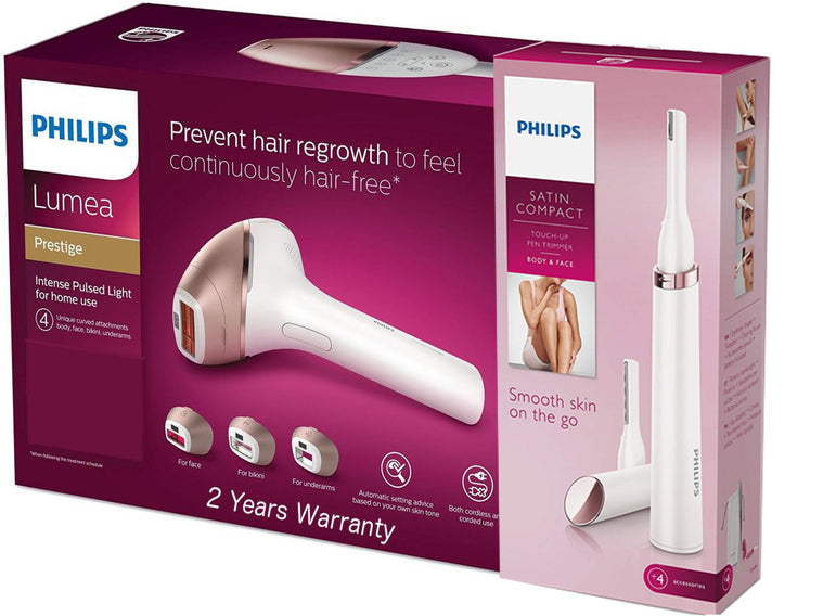 PHILIPS Lumea BRI956/60 Prestige IPL Hair Removal Tool PLus 1 Touch-Up Pen Trimmer